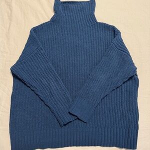 aerie Blue Turtleneck Sweater